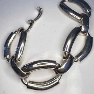 Vintage Grossé Germany Dior Bracelet 925 Silver Heavy Chain Link 1973